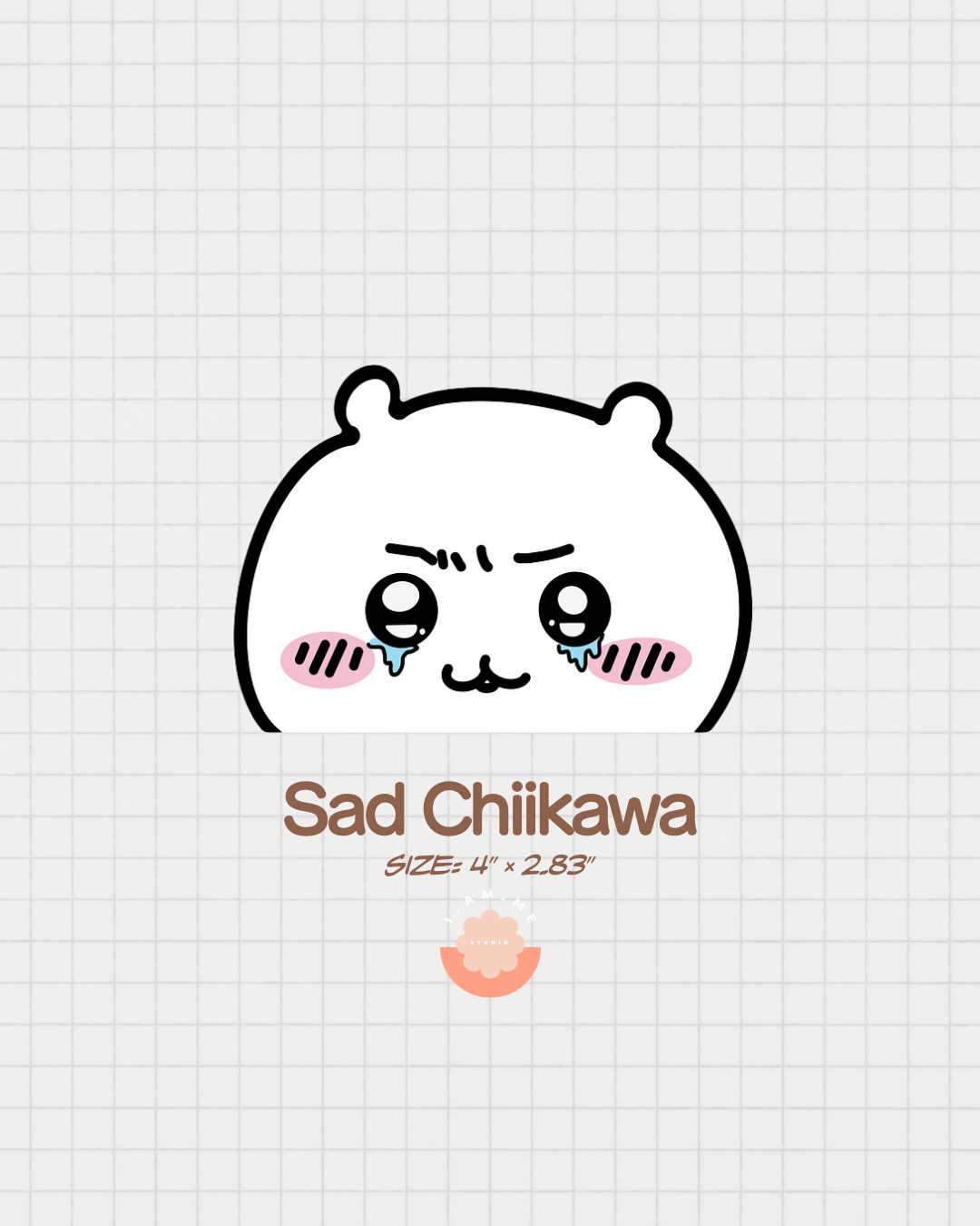 Sad Chiikawa Peeker