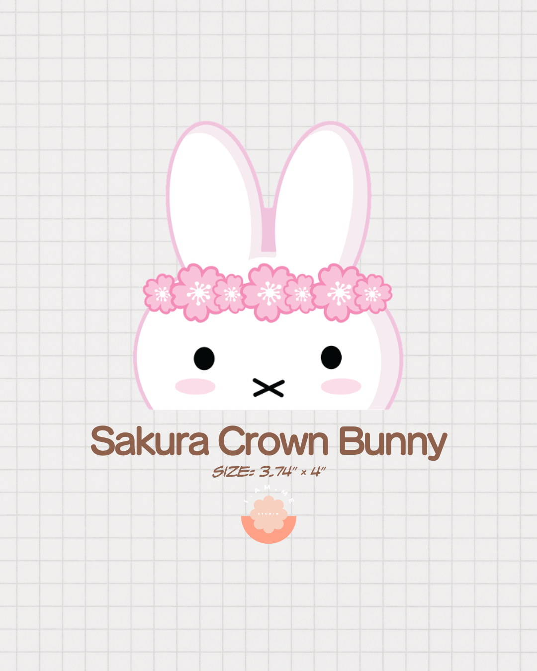 Sakura Crown Bunny Peeker