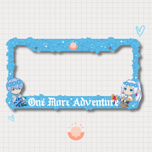 One More Adventure License Plate Frame