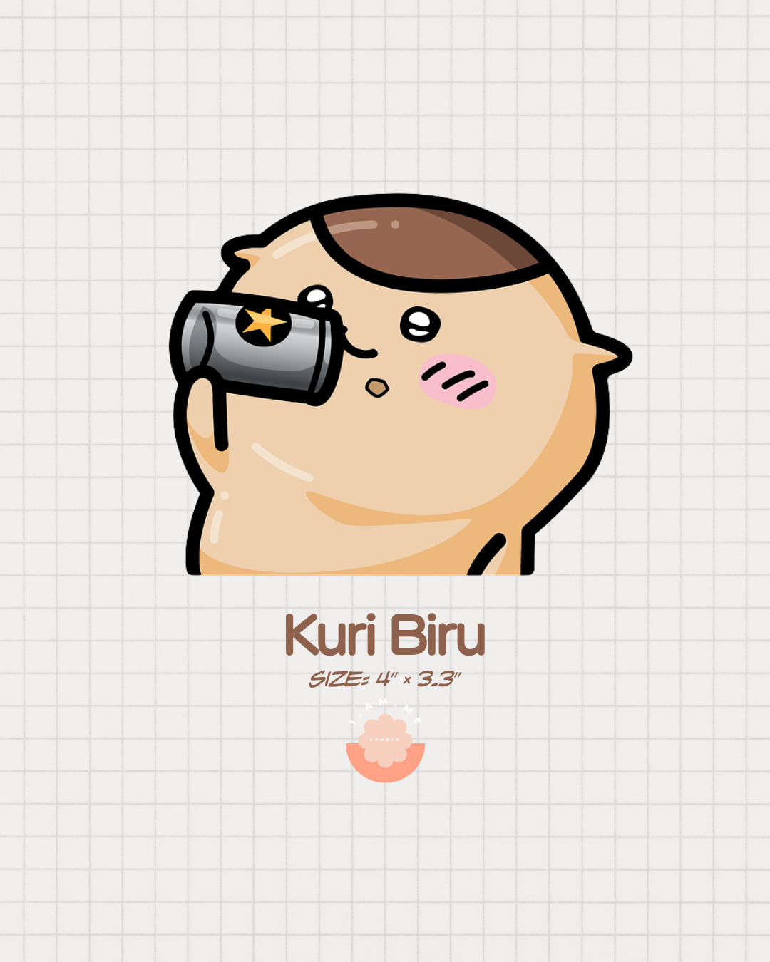Kuri Biru Peeker