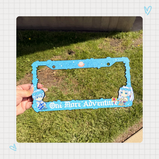 One More Adventure License Plate Frame