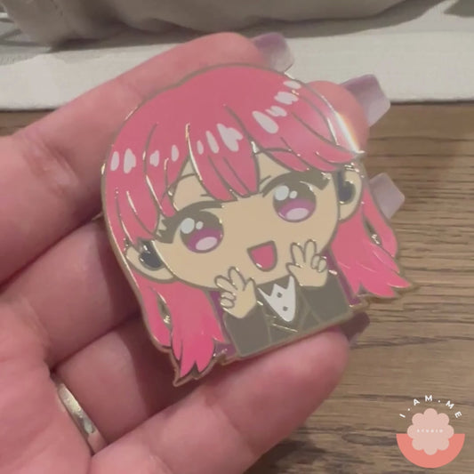 Yuki Itose Hard Enamel Pin