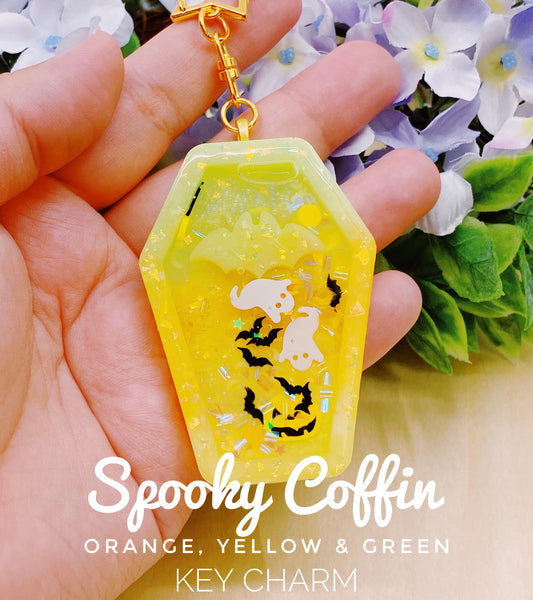 Spooky Coffin (Orange, Yellow & Green)