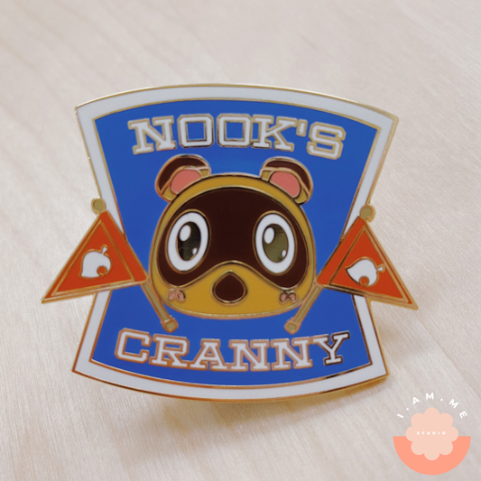 Nooks Cranny Hard Enamel Pin Nooks Cranny Hard Enamel Pin