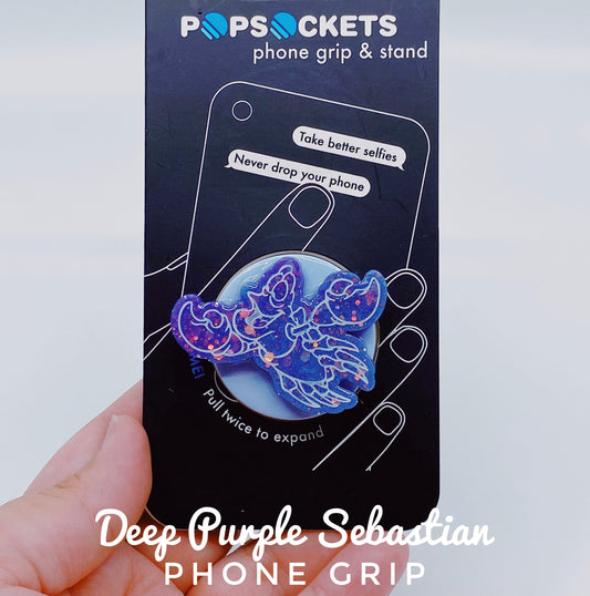 Deep Purple Sebastian Phone Grip