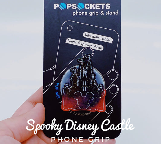 Spooky Disney Castle Phone Grip
