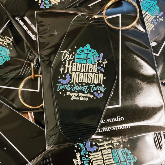 Haunted Mansion Motel Key Tag