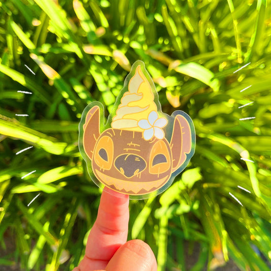 Tiki Stitch Dole Whip Sticker