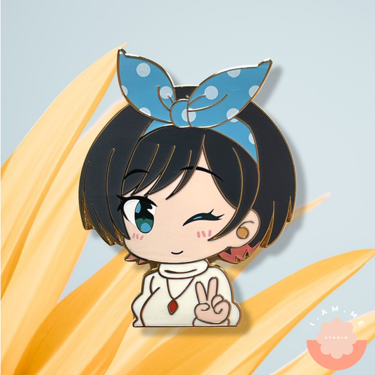 Ruka Hard Enamel Pin