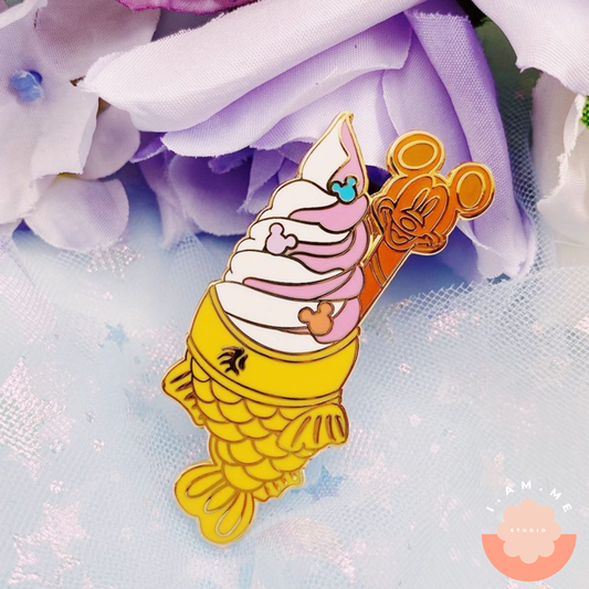 Disney Treats Taiyaki Hard Enamel Pin